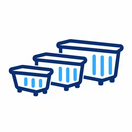 Step 2 icon: discuss a dumpster size